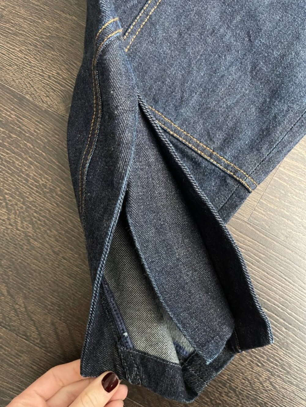 Tibi NWOT Indigo Denim Sid Jean Short 28 - Picture 14 of 16